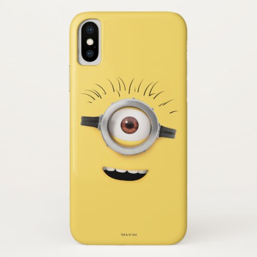 Despicable Me  Carl Face iPhone X Case