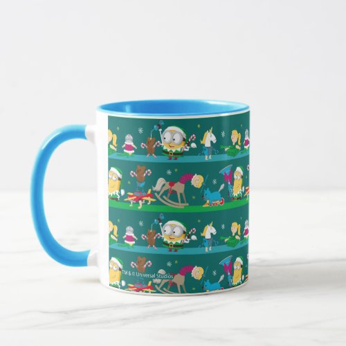 Despicable Me  Christmas Elf Toys Pattern Mug