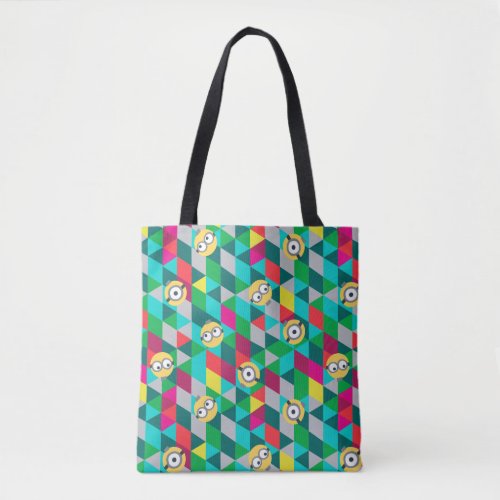 Despicable Me  Christmas Geometric Pattern Tote Bag