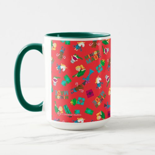 Despicable Me  Christmas Minion Made Pattern Mug