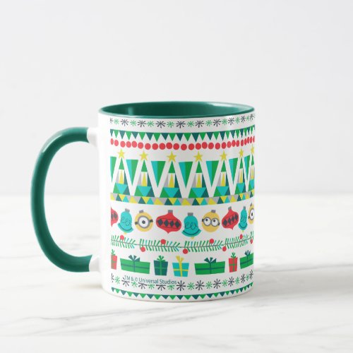 Despicable Me  Christmas Ornament Pattern Mug