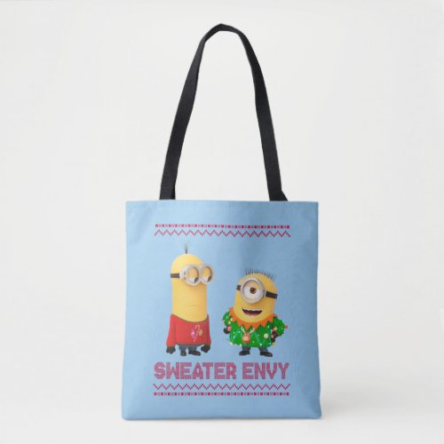 Despicable Me  Christmas Sweater Envy Tote Bag