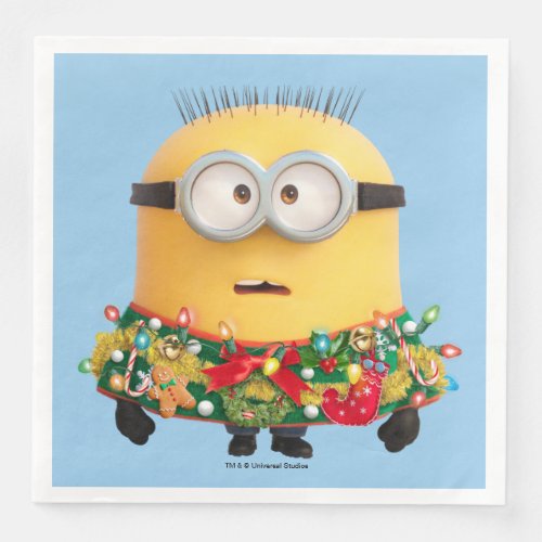 Despicable Me  Christmas Sweater Jerry Paper Dinner Napkins