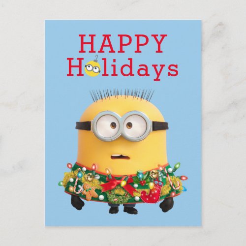 Despicable Me  Christmas Sweater Jerry Postcard
