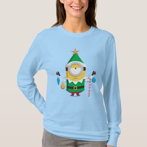 Despicable Me  Christmas Tree Minion T_Shirt