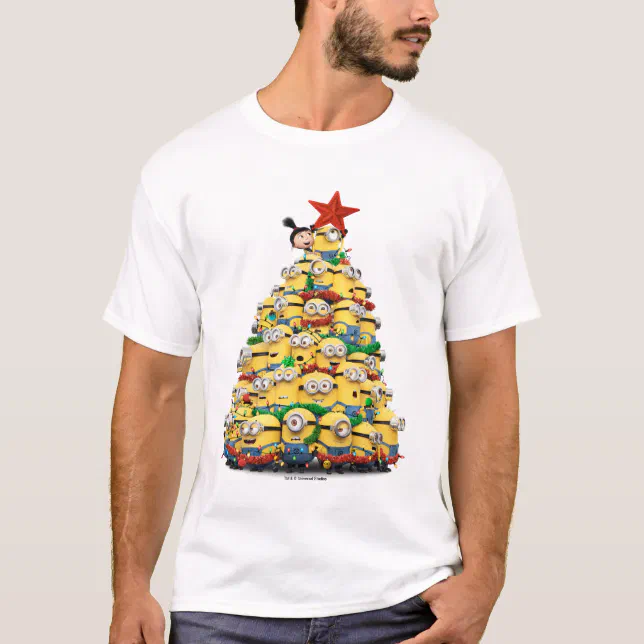 Despicable Me | Christmas Tree T-Shirt | Zazzle