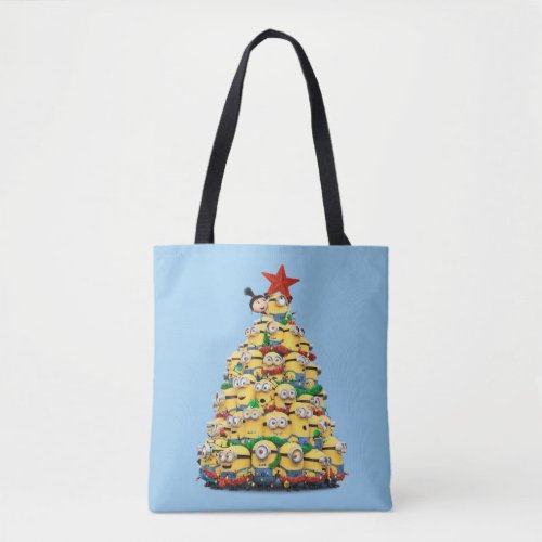 Despicable Me  Christmas Tree Tote Bag