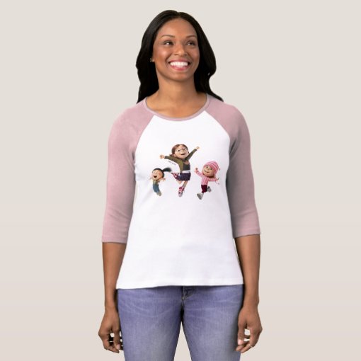 Despicable Me | Edith, Margo & Agnes T-Shirt | Zazzle