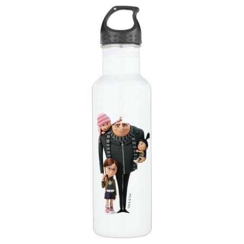 Despicable Me  Gru Agnes Margo  Edith Stainless Steel Water Bottle