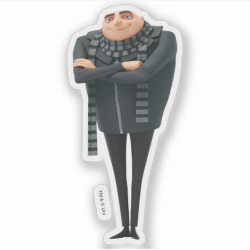 Despicable Me | Gru Sticker | Zazzle