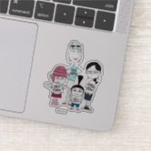 Despicable Me, Minions, Gru & Girls Sticker