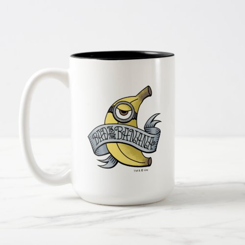 Despicable Me  Minion Bad to the Banana Two_Tone Coffee Mug