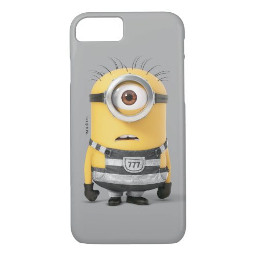 Despicable Me  Minion Carl in Jail iPhone 87 Case