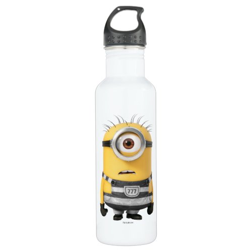 Despicable Me  Minion Carl in Jail Stainless Steel Water Bottle