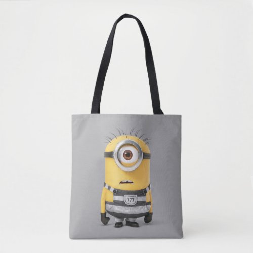Despicable Me  Minion Carl in Jail Tote Bag