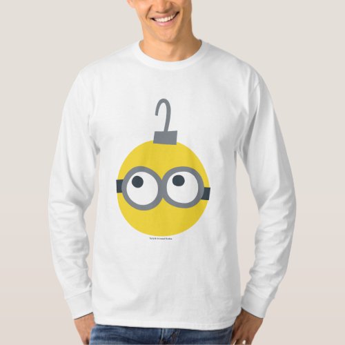 Despicable Me  Minion Christmas Ornament T_Shirt