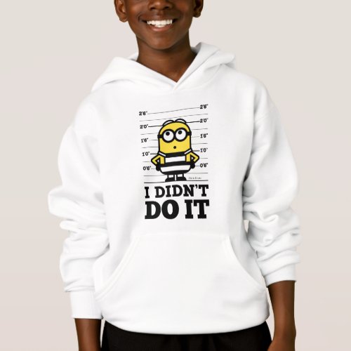 Despicable Me  Minion Dave _ I Didnt Do It Hoodie