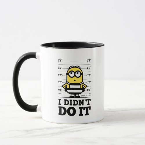 Despicable Me  Minion Dave _ I Didnt Do It Mug