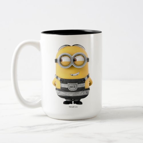 Despicable Me  Minion Dave in Jail Two_Tone Coffee Mug