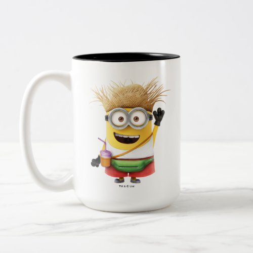 Despicable Me  Minion Dave on Vacation Two_Tone Coffee Mug