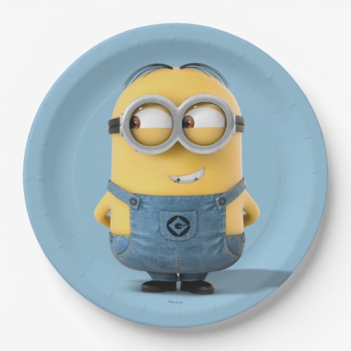 Despicable Me  Minion Dave Smiling Paper Plates