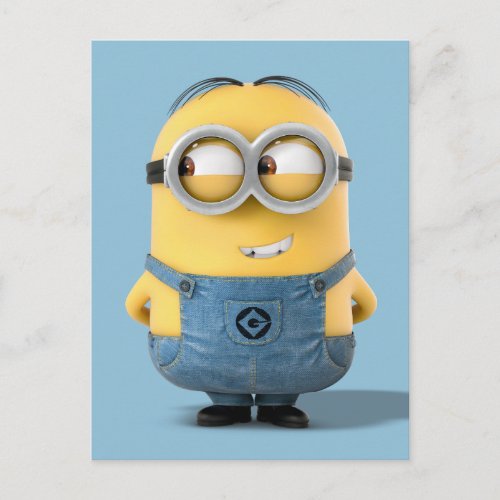 Despicable Me  Minion Dave Smiling Postcard