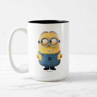 Despicable Me | Minion Dave Smiling Two-Tone Coffee Mug