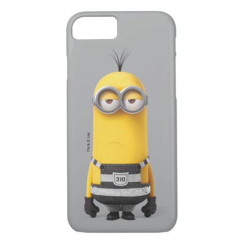 Despicable Me  Minion Kevin in Jail iPhone 87 Case