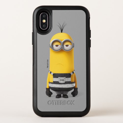 Despicable Me  Minion Kevin in Jail OtterBox Symmetry iPhone X Case