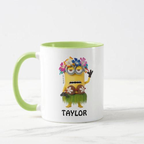 Despicable Me  Minion Kevin Luau _ Add Your Name Mug