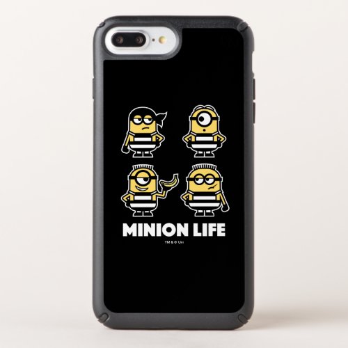 Despicable Me  Minion Life in Jail Speck iPhone Case