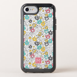 Despicable Me | Minion &amp; Pig Colorful Pattern Speck iPhone SE/8/7/6s/6 Case