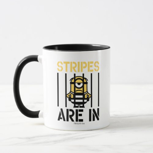 Despicable Me  Minion Stuart Stripes are in Mug