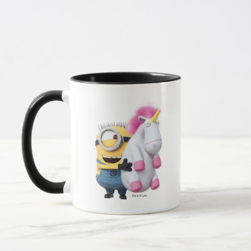 Despicable Me  Minion Stuart  Unicorn Mug