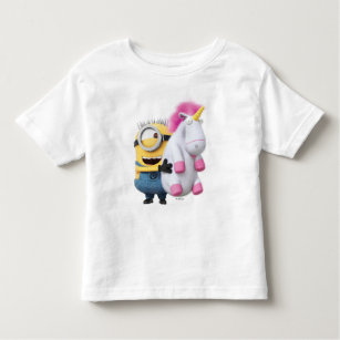 Despicable Me   Minion Stuart & Unicorn Toddler T-shirt