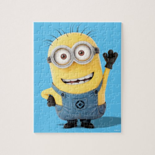 Despicable Me  Minion Tom Waving Jigsaw Puzzle
