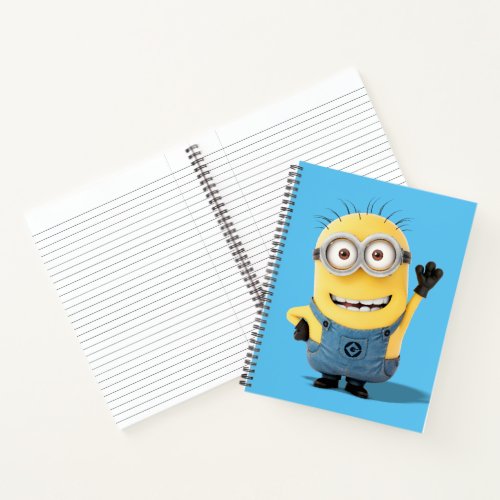 Despicable Me  Minion Tom Waving Notebook