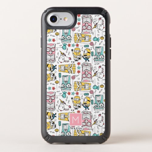 Despicable Me  Minion  Unicorn _ Aloha Pattern Speck iPhone SE876s6 Case