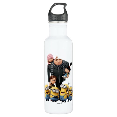Despicable Me  Minions Gru Agnes Margo  Edith Stainless Steel Water Bottle