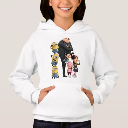Despicable Me  Minions Gru  Girls Hoodie