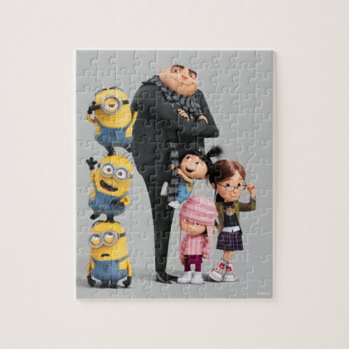 Despicable Me  Minions Gru  Girls Jigsaw Puzzle