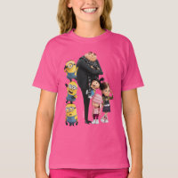Despicable Me | Minions, Gru & Girls T-Shirt