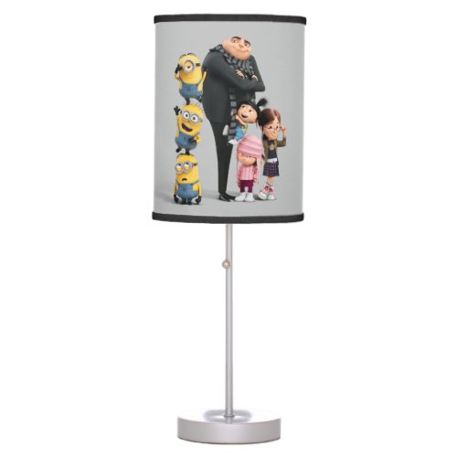 Despicable Me  Minions Gru  Girls Table Lamp