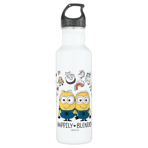 Despicable Me  Minions Happily Blended Stainless Steel Water Bottle