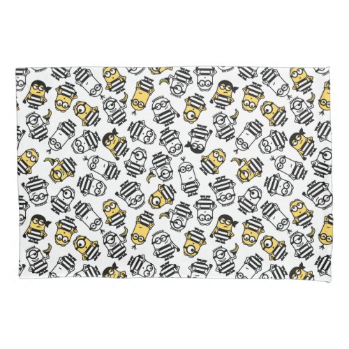 Despicable Me  Minions in Jail Pattern Pillow Case