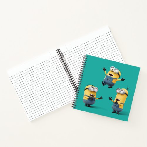 Despicable Me  Minions Jumping Notebook