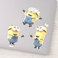 Minions sticker set shiny stickers 2 Sheets NEW