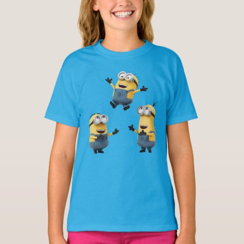 Despicable Me  Minions Jumping T_Shirt