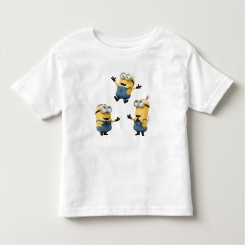 Despicable Me  Minions Jumping Toddler T_shirt