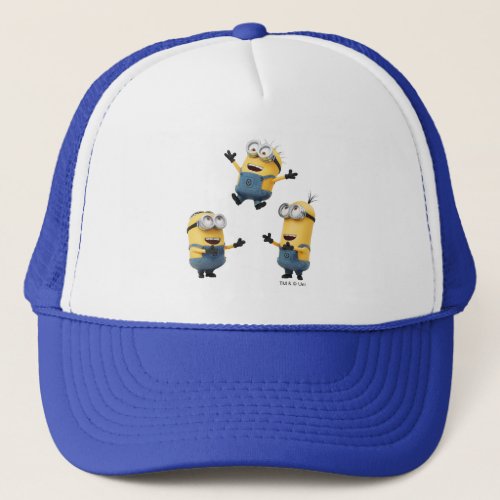 Despicable Me  Minions Jumping Trucker Hat